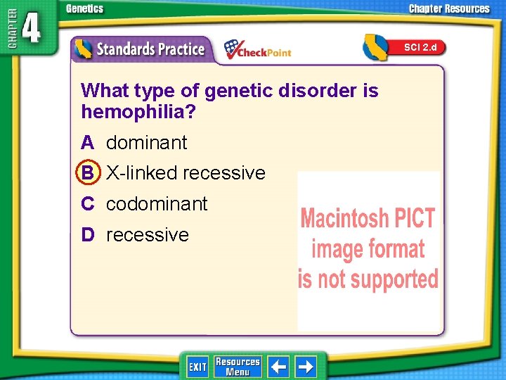 SCI 2. d 1. 2. 3. 4. A B C D What type of