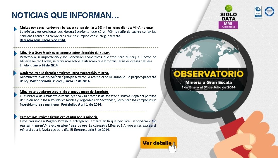 NOTICIAS QUE INFORMAN… Multas por cargar carbón en barcazas serían de hasta $3 millones