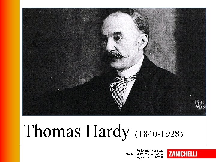 Thomas Hardy (1840 -1928) Performer Heritage Marina Spiazzi, Marina Tavella, Margaret Layton © 2017