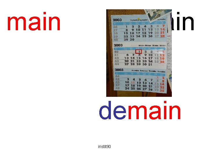 main demain instit 90 