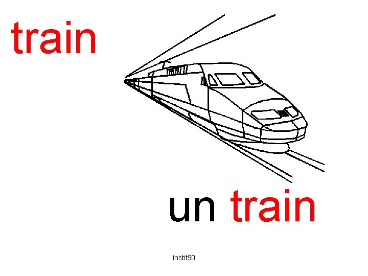 train un train instit 90 