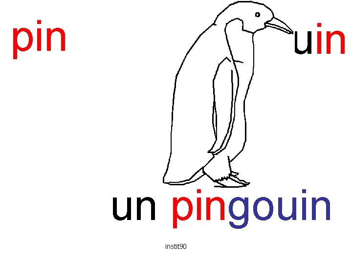pin pingouin un pingouin instit 90 