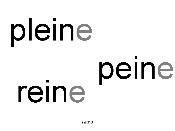 pleine reine instit 90 peine 