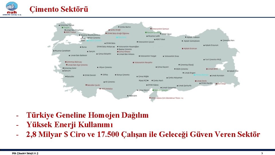 Çimento Sektörü - Türkiye Geneline Homojen Dağılım - Yüksek Enerji Kullanımı - 2, 8