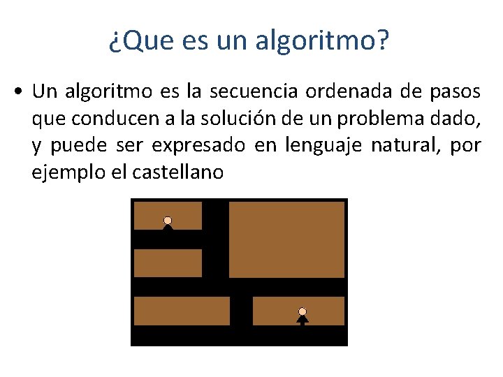 ¿Que es un algoritmo? • Un algoritmo es la secuencia ordenada de pasos que