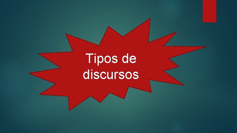 Tipos de discursos 