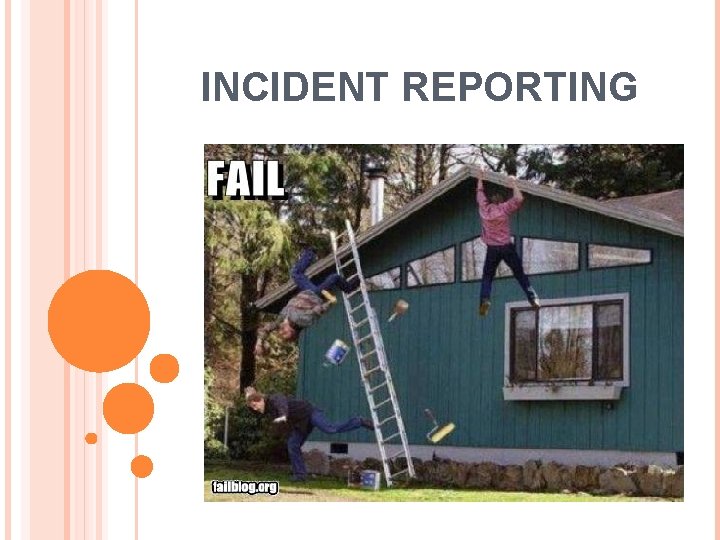 INCIDENT REPORTING 