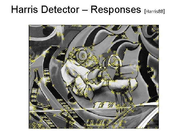 Harris Detector – Responses [Harris 88] 