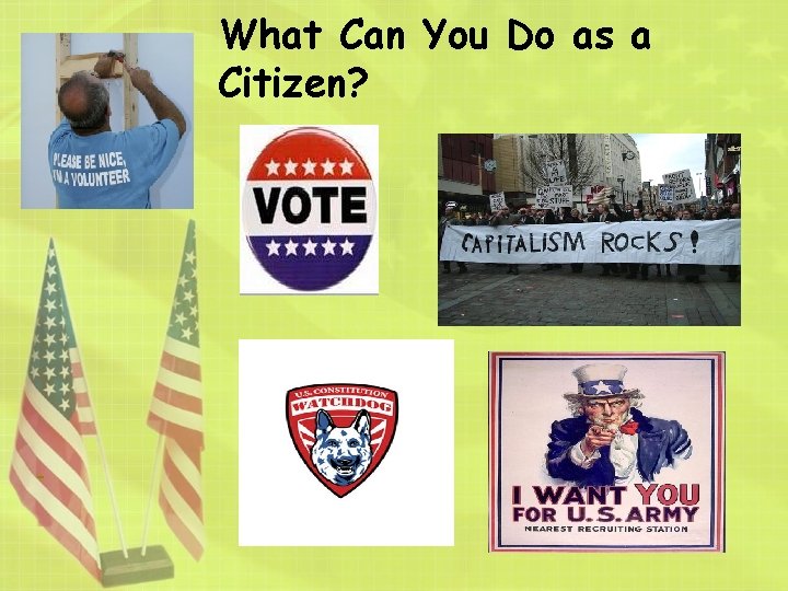 What Can You Do as a Citizen? 