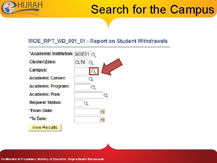 Search for the Campus 