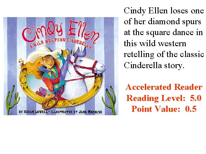 Cindy Ellen loses one of her diamond spurs at the square dance in this