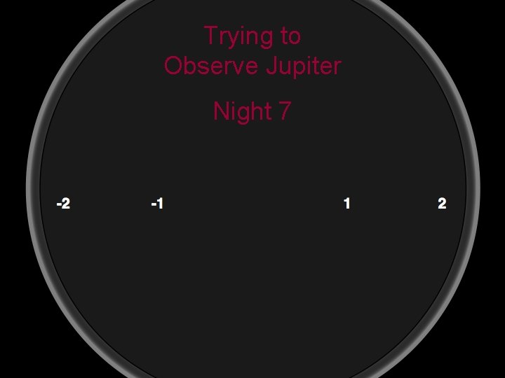 Trying to Observe Jupiter Night 7 15 