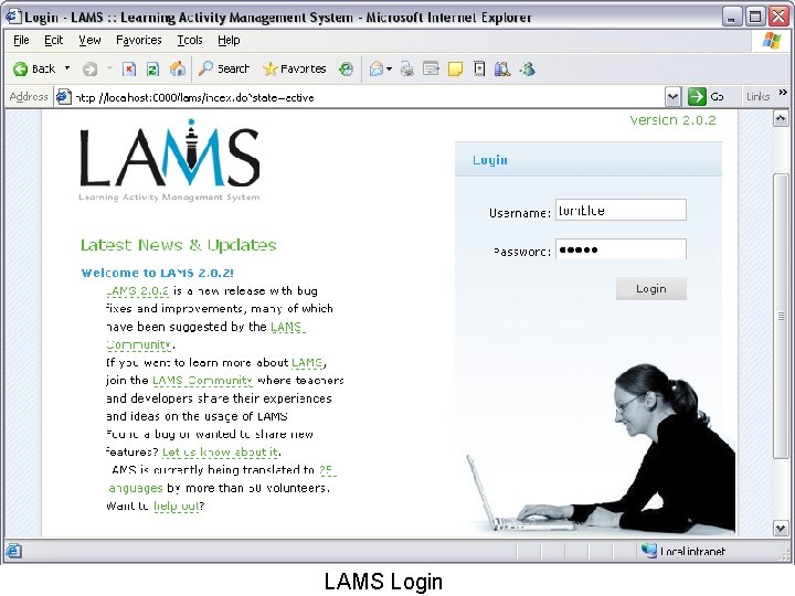 LAMS Login 