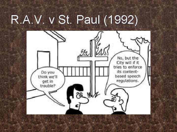 R. A. V. v St. Paul (1992) 