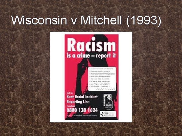 Wisconsin v Mitchell (1993) 