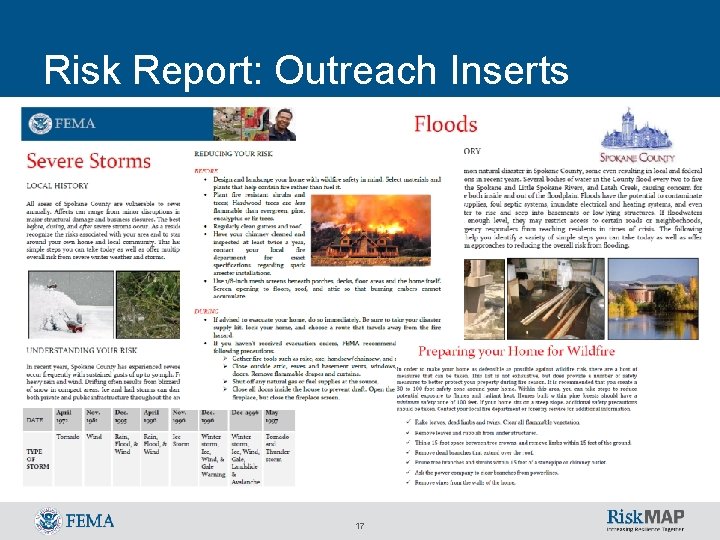 Risk Report: Outreach Inserts 17 