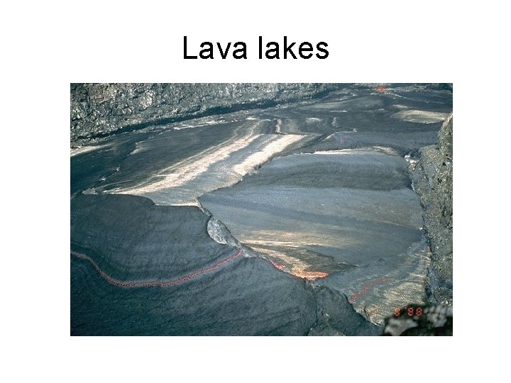 Lava lakes 