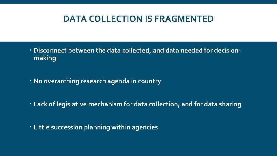 DATA ACCESSIBILITY IN THE CARIBBEAN BRIDGING THE GAP