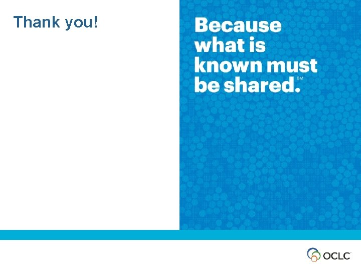 Thank you! Thank you!