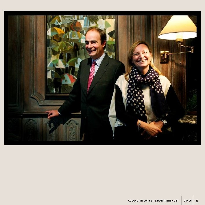 ROLAND DE LATHUY & MARIANNE HOET DW 08 13 