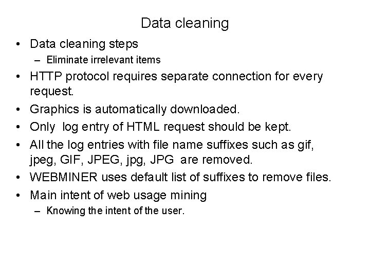 Course Roadmap Introduction to Data mining Introduction Preprocessing
