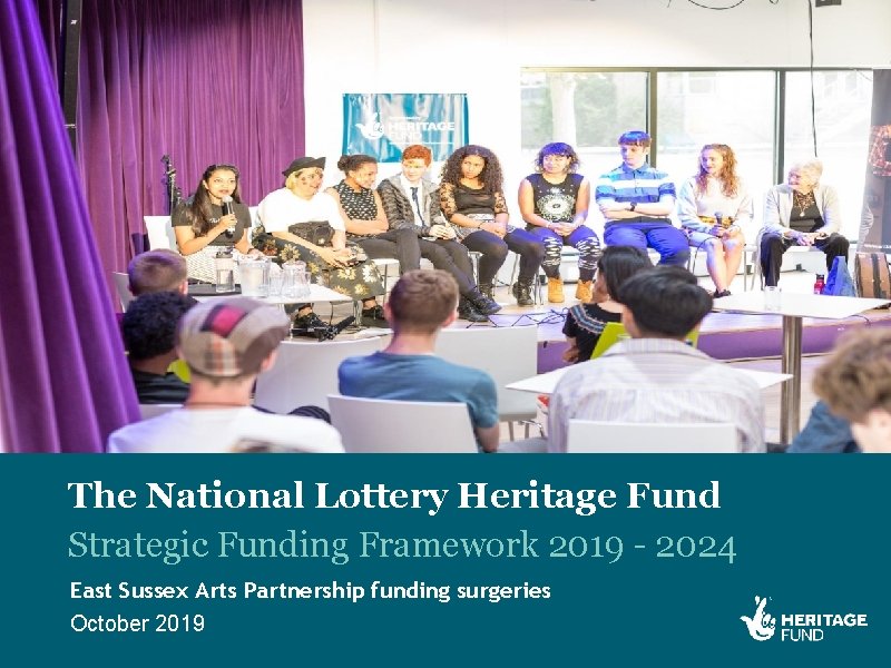 The National Lottery Heritage Fund Strategic Funding Framework 2019 - 2024 East Sussex Arts