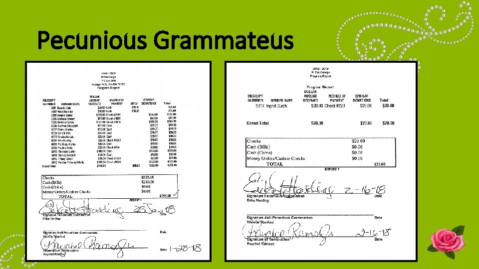 Pecunious Grammateus 