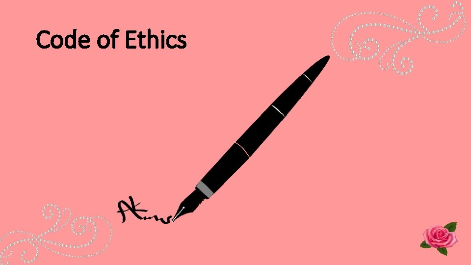 Code of Ethics 