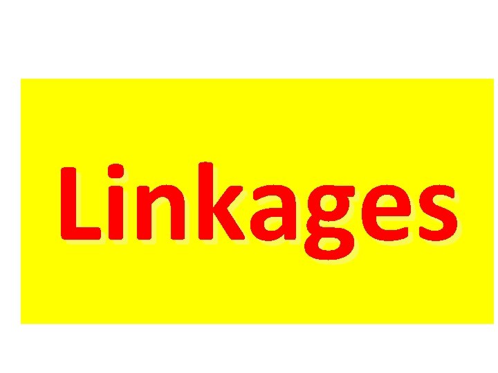 Linkages 