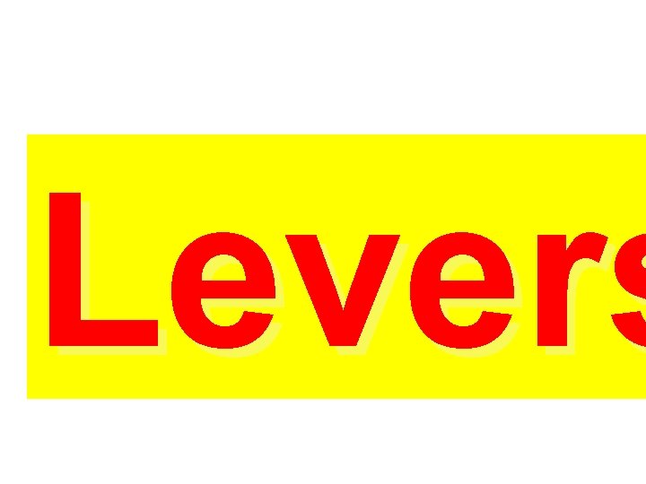 Levers 