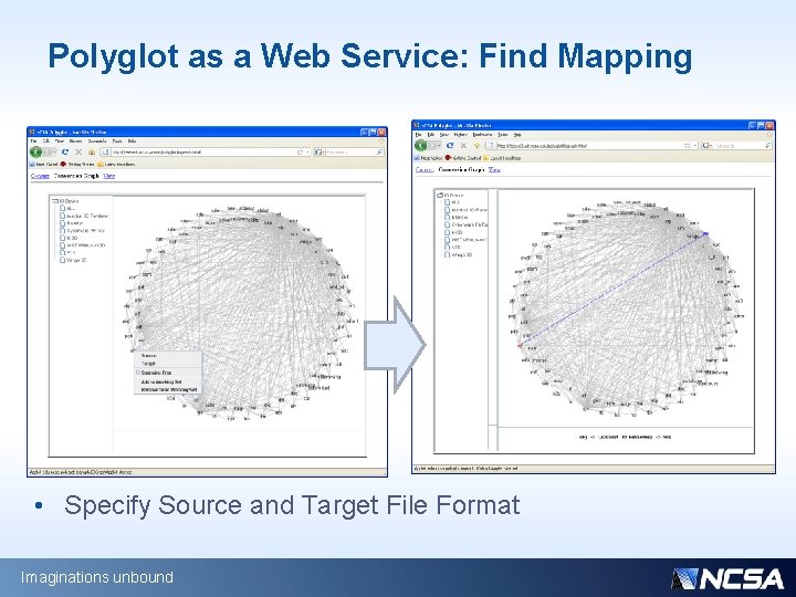 Polyglot as a Web Service: Find Mapping • Specify Source and Target File Format