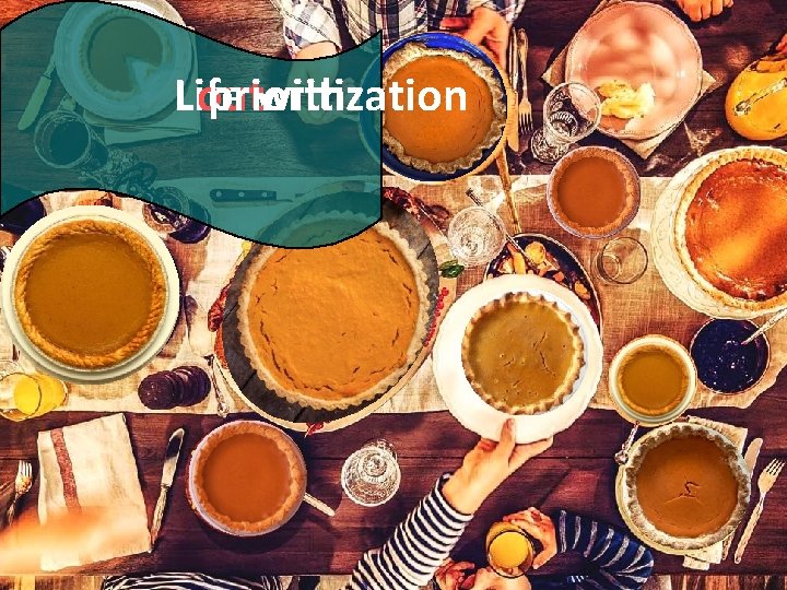 Life out prioritization with 13 Life out prioritization with 13