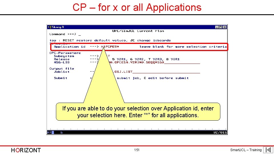 CP – for x or all Applications If you are able to do your