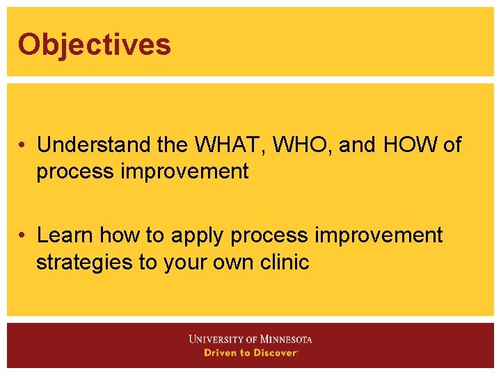 Process Improvement at the Phillips Neighborhood Clinic Dan