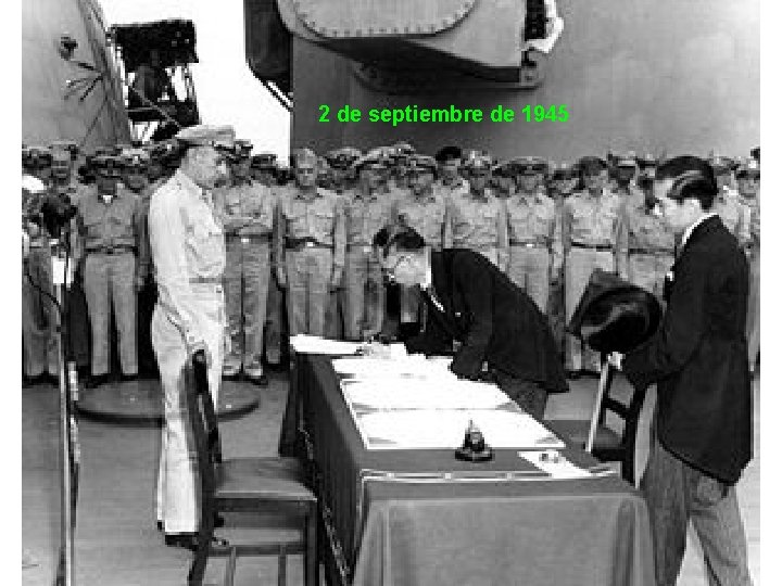 2 de septiembre de 1945 