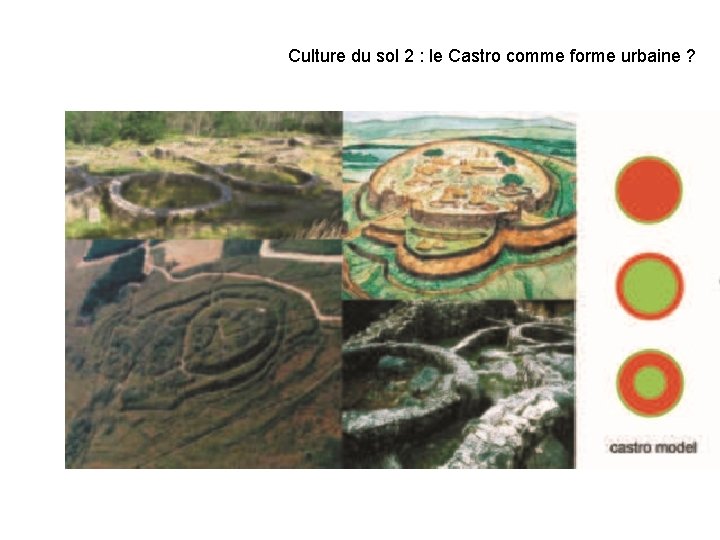 Culture du sol 2 : le Castro comme forme urbaine ? Culture du sol 2 : le Castro comme forme urbaine ?