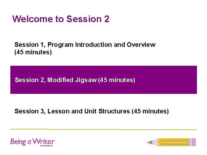 Session Ii Section 1 Introduction and Overview 3 sessions Session