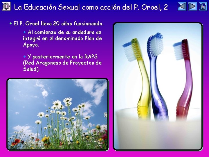 La Educación Sexual como acción del P. Oroel, 2 El P. Oroel lleva 20