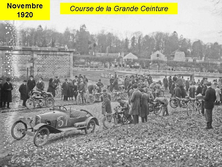 Novembre 1920 Course de la Grande Ceinture 