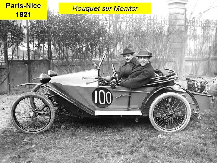 Paris-Nice 1921 Rouquet sur Monitor 