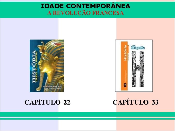 IDADE CONTEMPOR NEA A REVOLUÇÃO FRANCESA CAPÍTULO 22 CAPÍTULO 33 