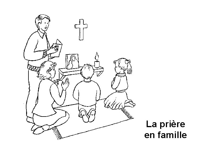 La prière en famille 