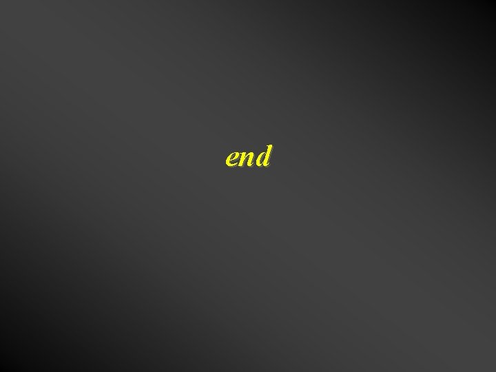 end 