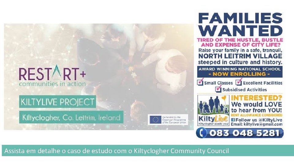 Assista em detalhe o caso de estudo com o Kiltyclogher Community Council 