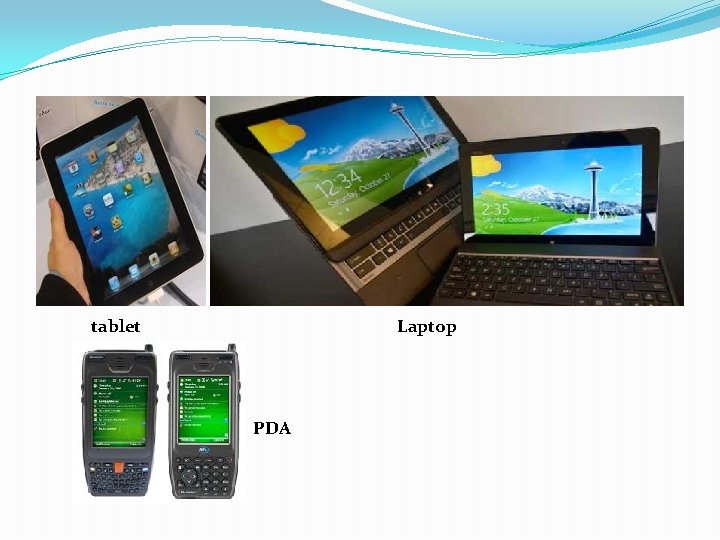 tablet Laptop PDA 