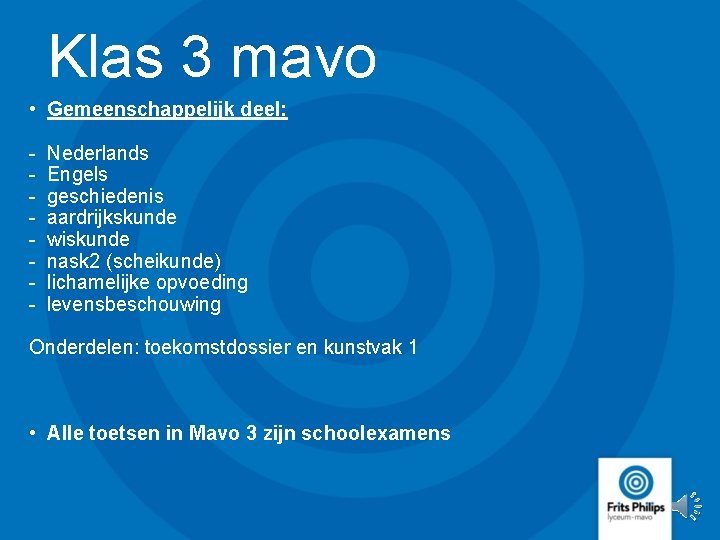 Van 2 naar 3 mavo Vakkenkeuze Voorstellen WIT