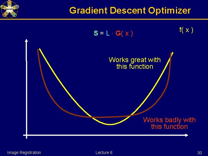 Gradient Descent Optimizer f( x ) S = L ∙ G( x ) Works