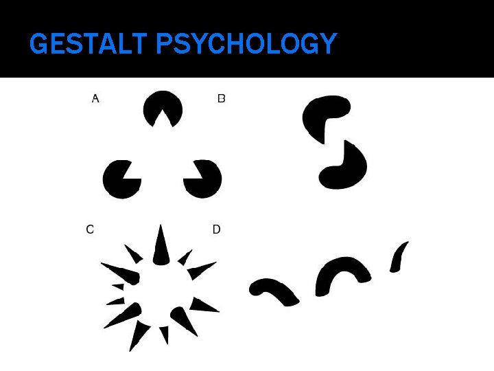 GESTALT PSYCHOLOGY 