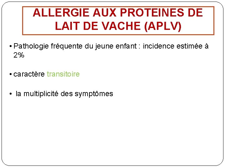 Diarrhees Chroniques De Lenfant Module De Pdiatrie Anne