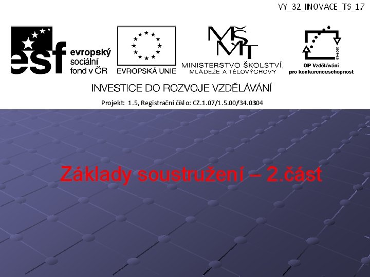 Základy soustružení – 2. část 